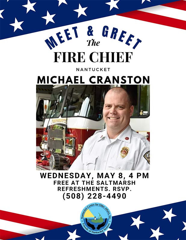 Nantucket Fire Chief Michael Cranston