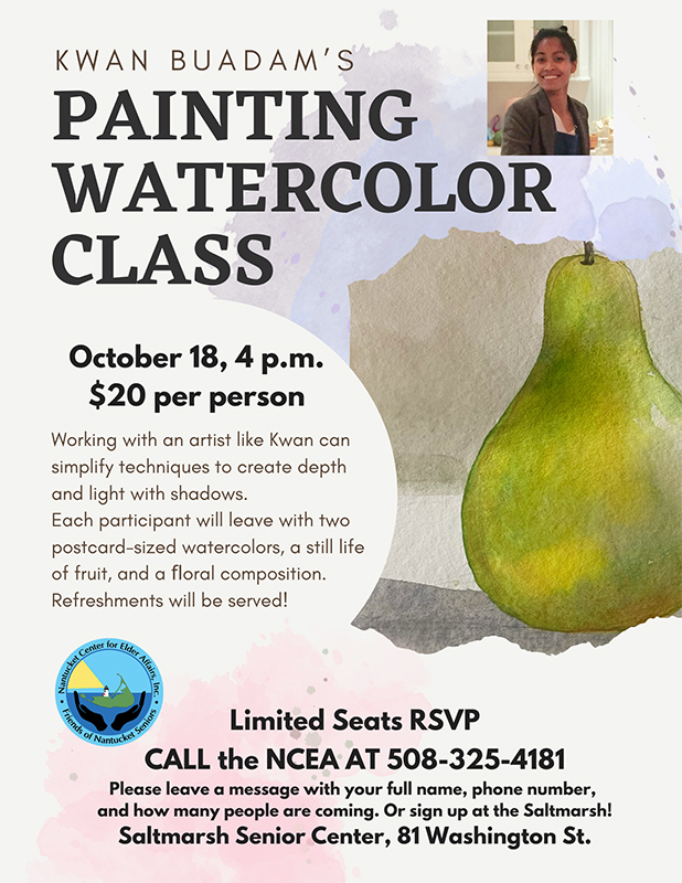 Watercolor Painting Class at the Saltmarsh