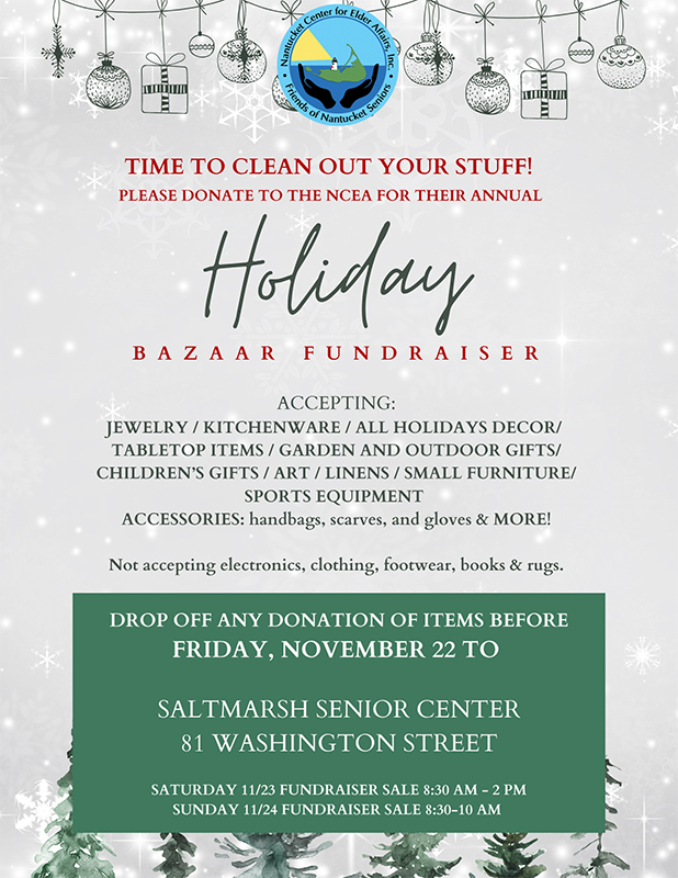 NCEA Annual Holiday Bazaar Fundraiser